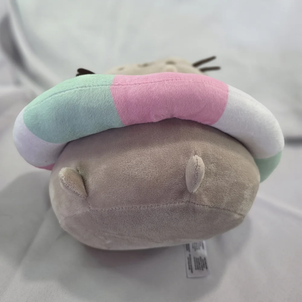 ๐SOLD๐ Pusheen Gray Cat Pool Floatie Plush Toy Kawaii Fiesta 10 Inch 2024 - Picture 4 of 10